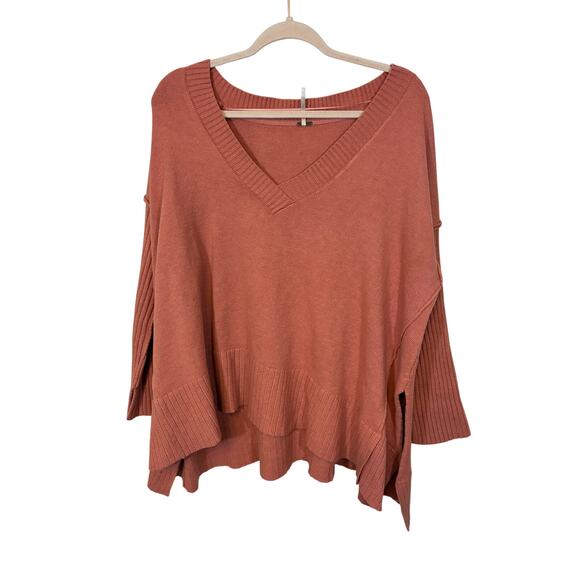 Free People Orion A Line Tunic Oversized Boxy Relaxed Casual Lagenlook Casual S - Picture 2 of 5